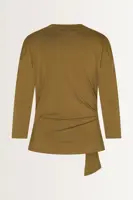 Top met speels knoopaccent