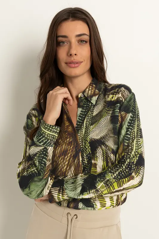 Blouse botanische print