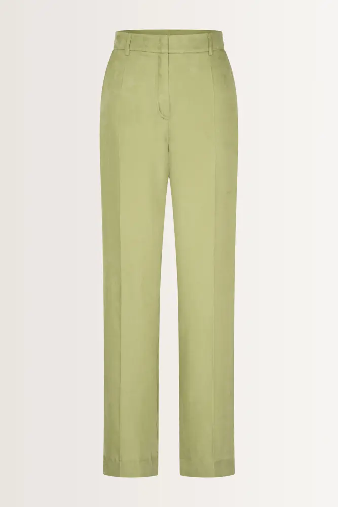 Pantalon subtiele glans