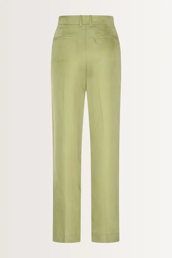 Pantalon subtiele glans