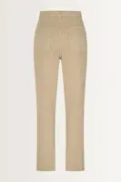 Straight-fit broek met omslag