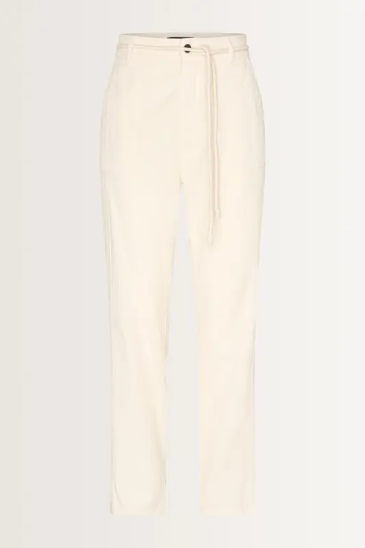 Denim broek met utility-details