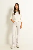 Flared jeans met lage taille