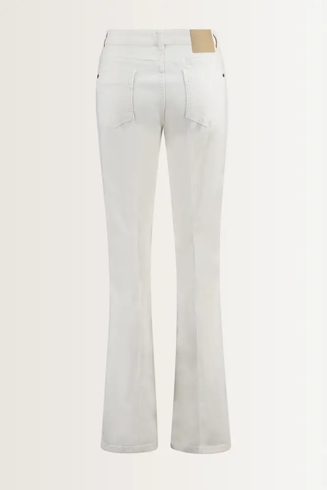 Flared jeans met lage taille