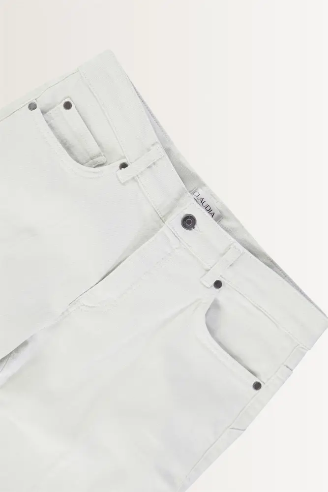 Flared jeans met lage taille