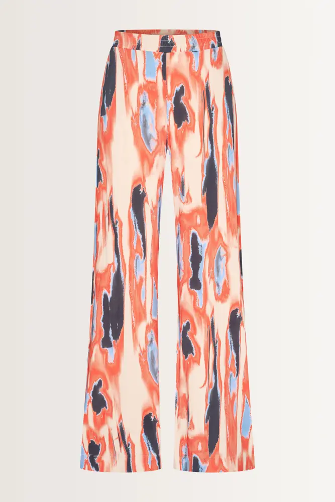 Statement broek met grafische print
