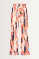 Statement broek met grafische print