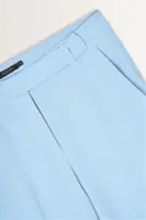 Soepele pantalon met persvouwen