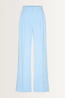 Wijde pantalon met plooidetails