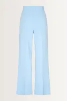 Wijde pantalon met plooidetails