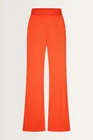 Wijde broek pintuck details