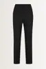 Straight pantalon stretch viscosemix