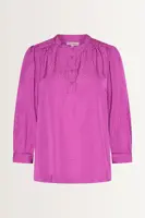 Blouse jacquard stippen