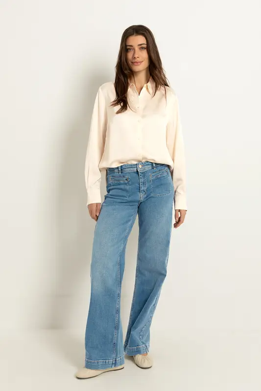 Flared jeans vintage wassing