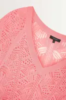 Luchtige knit met vlindermouwen