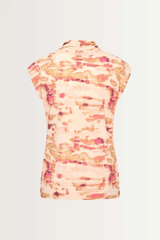 Jersey top abstract dessin