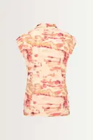 Jersey top abstract dessin