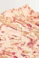 Jersey top abstract dessin