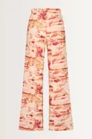 Jerseybroek in multicolour dessin