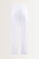 Tapered jeans in stone washed denim