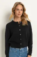 Zachte cardigan in alpacawolmix