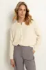 Zachte cardigan in alpacawolmix