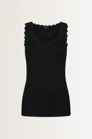 Tanktop met kanten rand