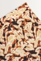 Wijde broek met print