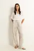 Broek met slangenprint