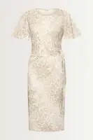 Jurk met slangenprint