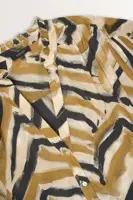 Katoenen blouse met grafische print