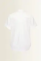 Katoenen blouse korte mouwen