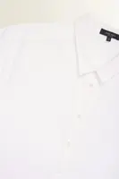Katoenen blouse korte mouwen