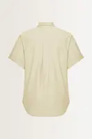 Katoenen blouse korte mouwen