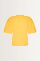 Luchtige blouse met volumemouwen