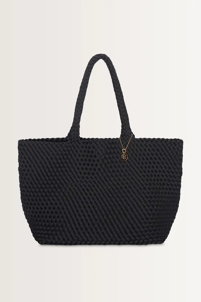 Geweven shopper