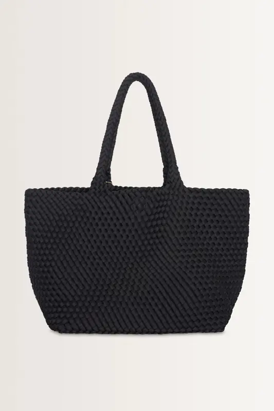 Geweven shopper