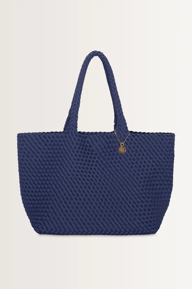 Geweven shopper