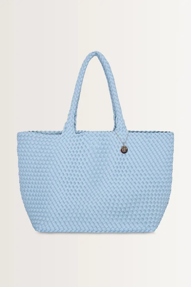Geweven shopper