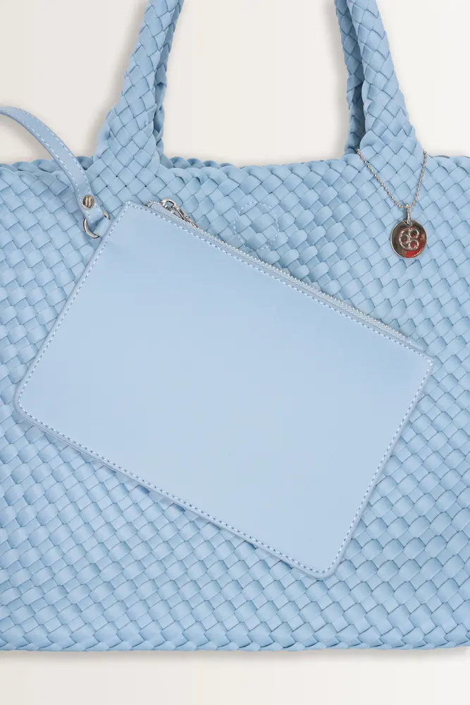 Geweven shopper