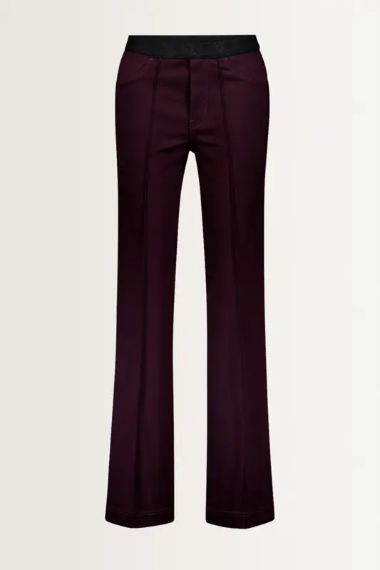 Bootcut broek met elastische taille Zilla Gardeur