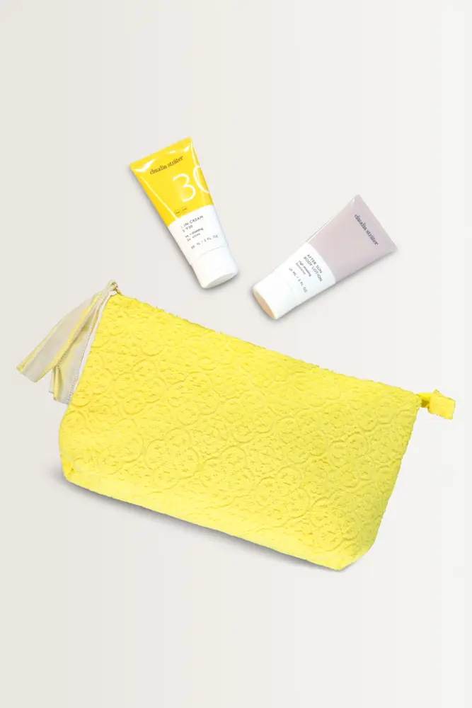 Suncare giftset met toilettas