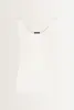 Basic mouwloze top