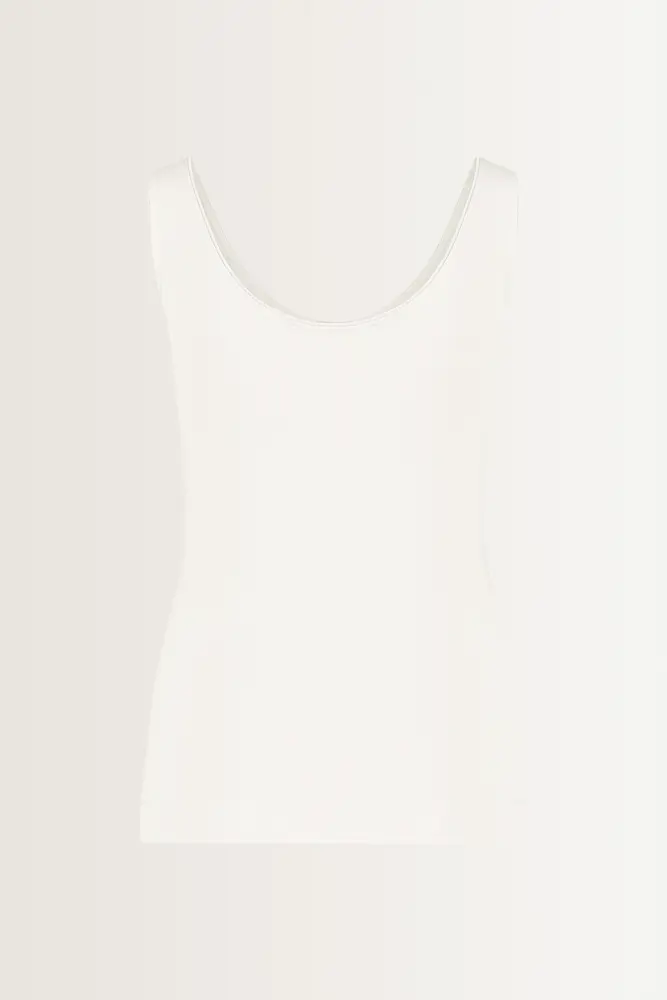 Basic mouwloze top