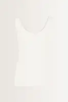 Basic mouwloze top