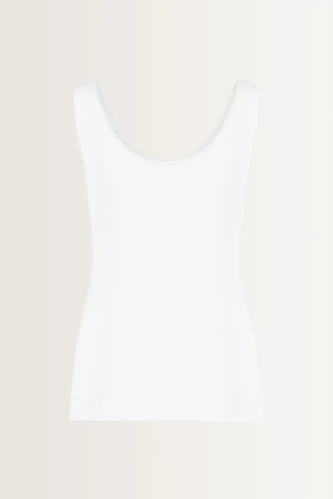 Basic mouwloze top