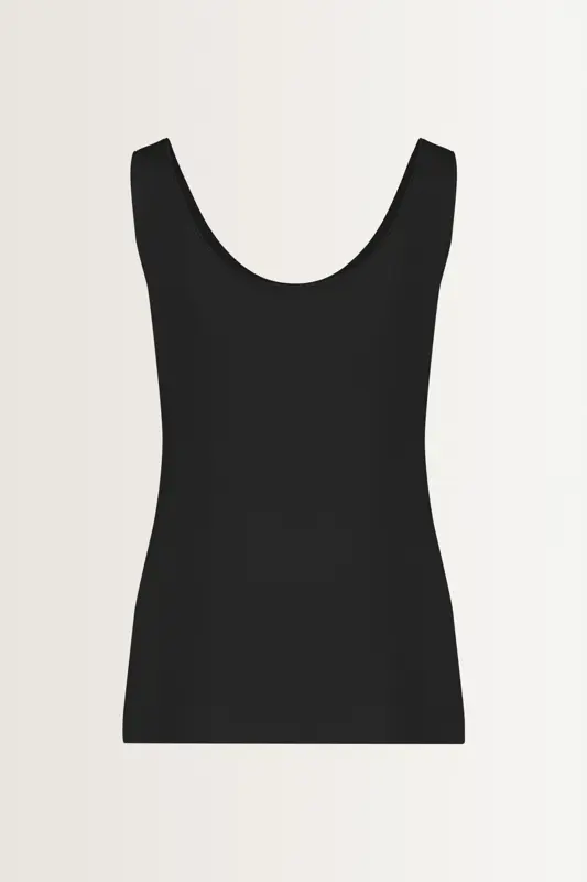 Basic mouwloze top