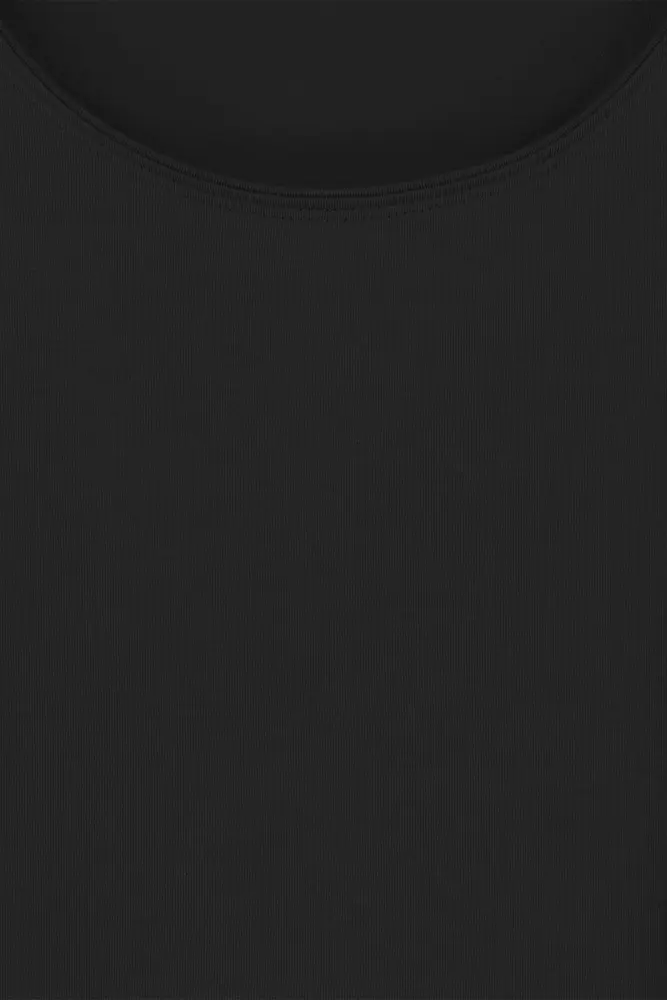 Basic top driekwartmouwen