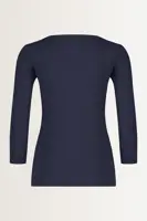Basic top driekwartmouwen