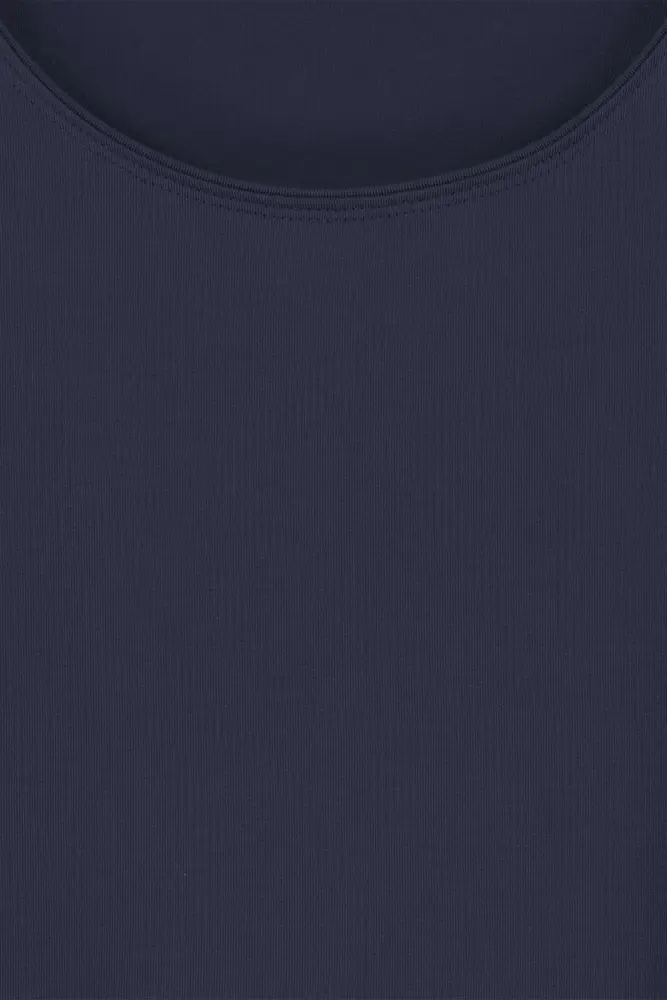 Basic top driekwartmouwen